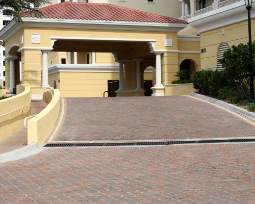 brick paver driveway