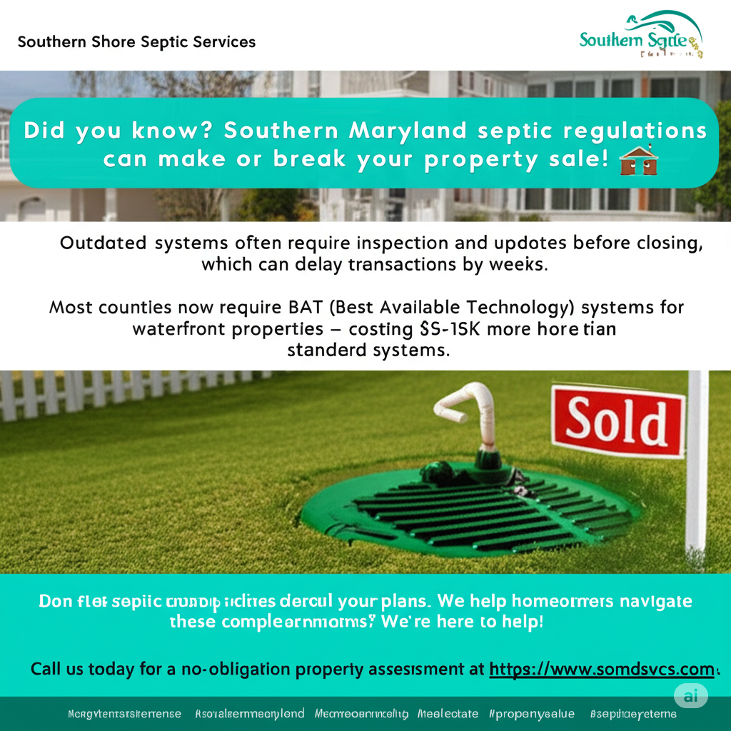 A southern maryland septic regulation can make or break your property sale