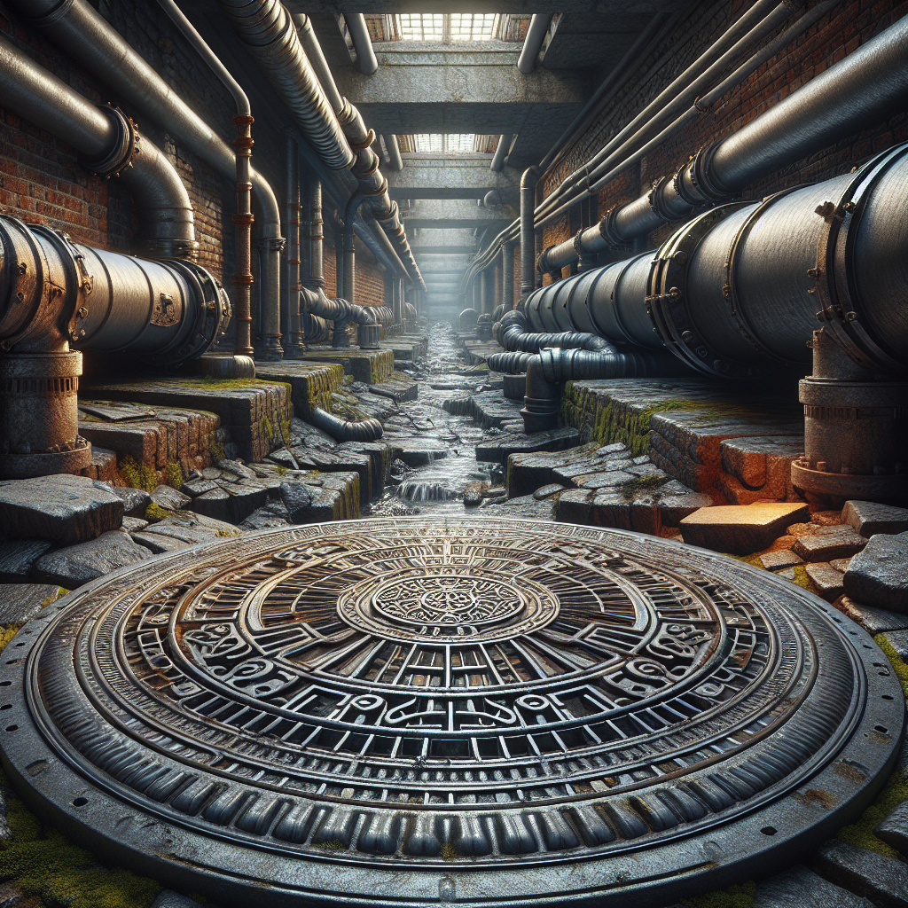 sewer and pipes