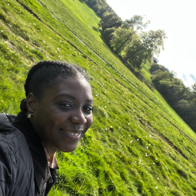 Trustee Amina Abonde-Adigun out in the park