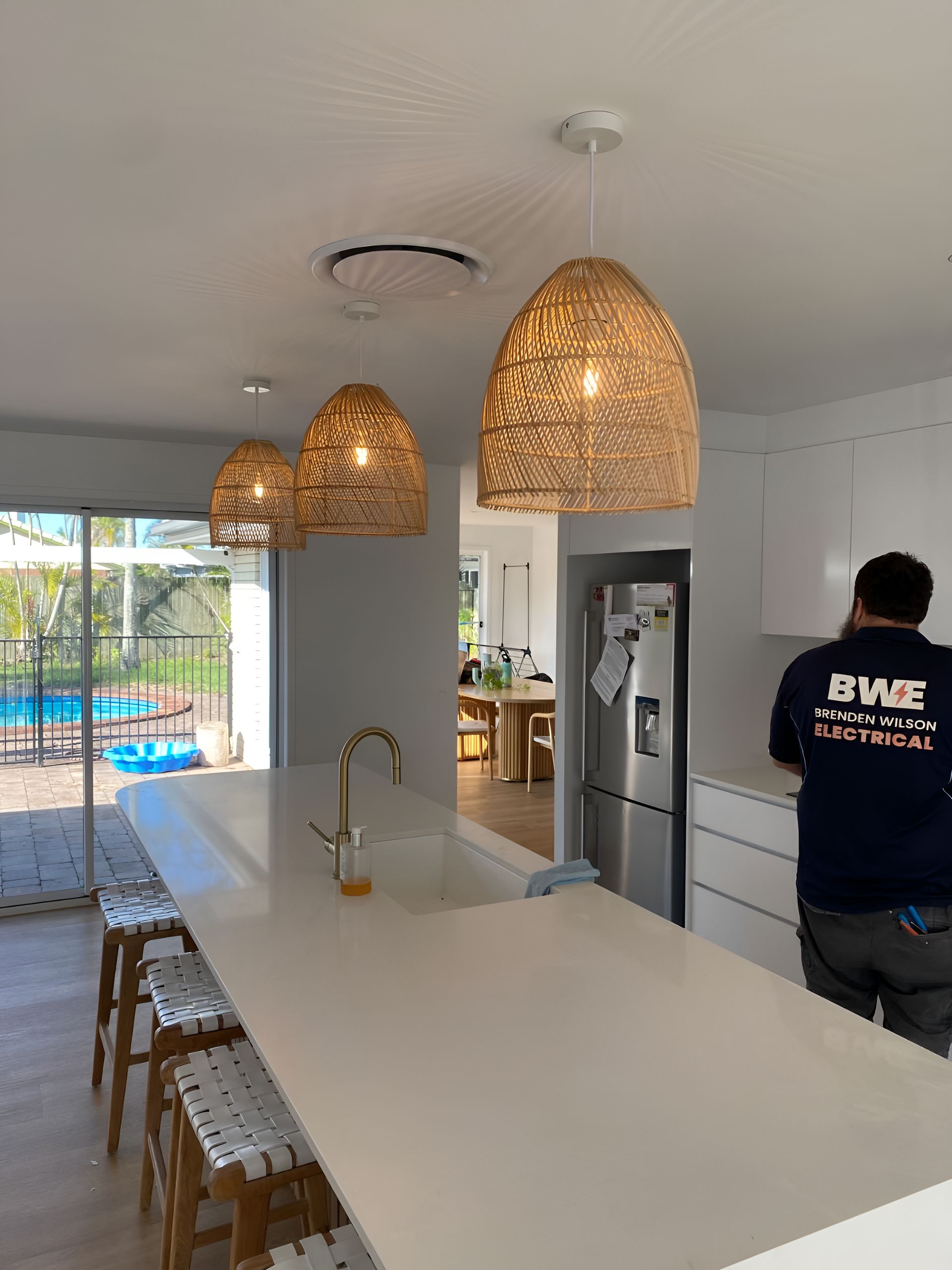 Martini Glass With a Cherry on Top of It — Brenden Wilson Electrical in Beerwah, QLD