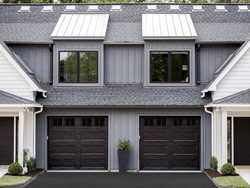 Nice house with two garage doors — Cheyenne, WY — Frontier Siding Supply