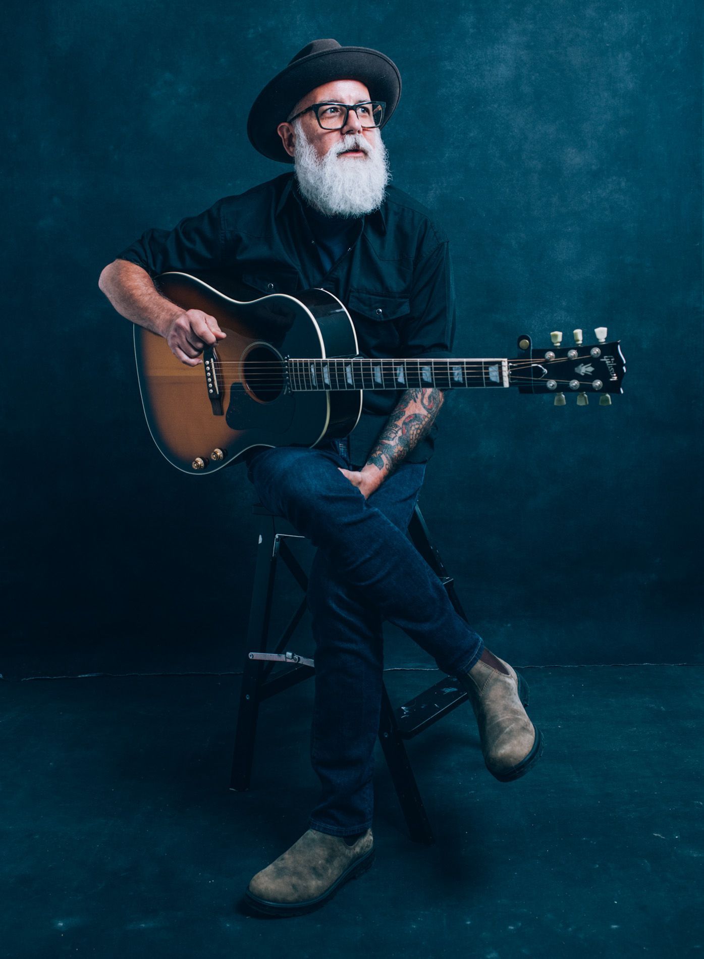 Franklin NC singer A Lee Edwards photo shoot for album