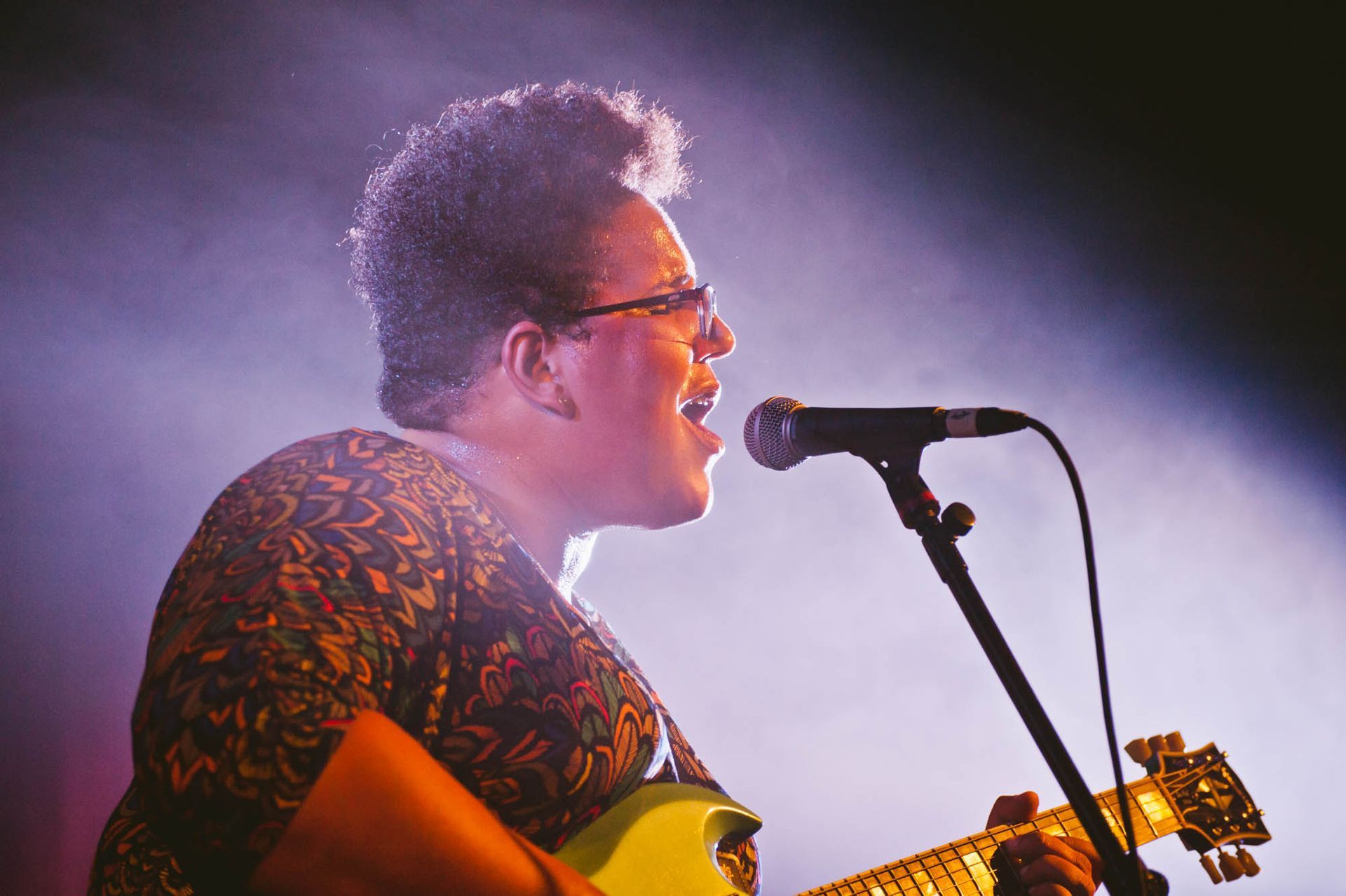 Brittany Howard live by Asheville music photographer at the Orange Peel, North Carolina 