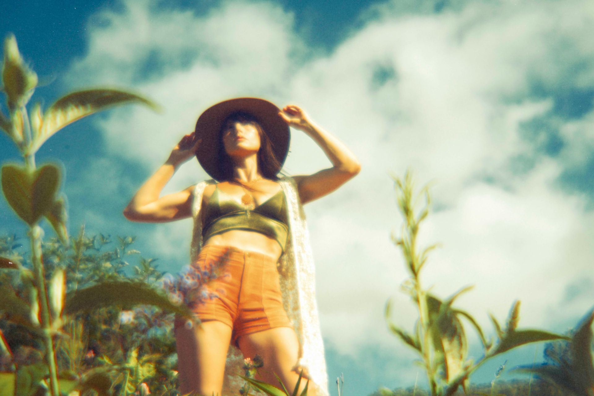 photograph of asheville lifestyle and portrait model in the sunshine by photographer sandlin gaither