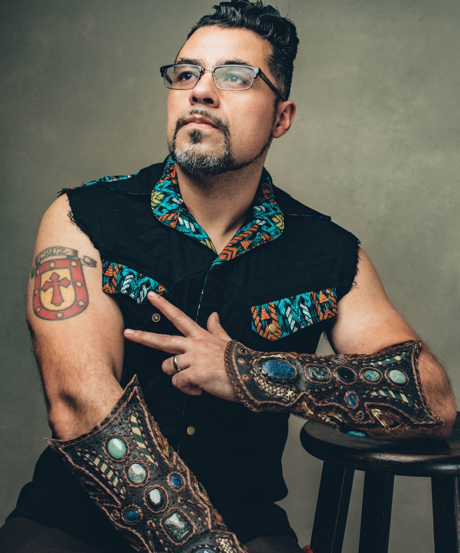 personal branding portrait for Ehren Cruz, photographed by Asheville photographer Sandlin Gaither Professional photos for studio branding, Asheville