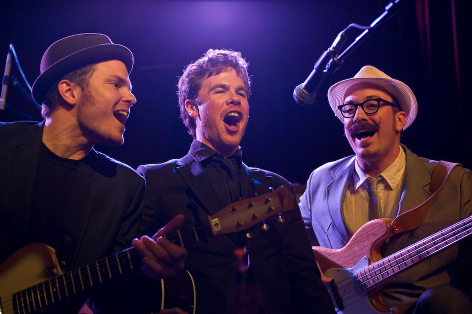Josh Ritter musician photographed live by Asheville music photographer Sandlin Gaither at the Orange Peel