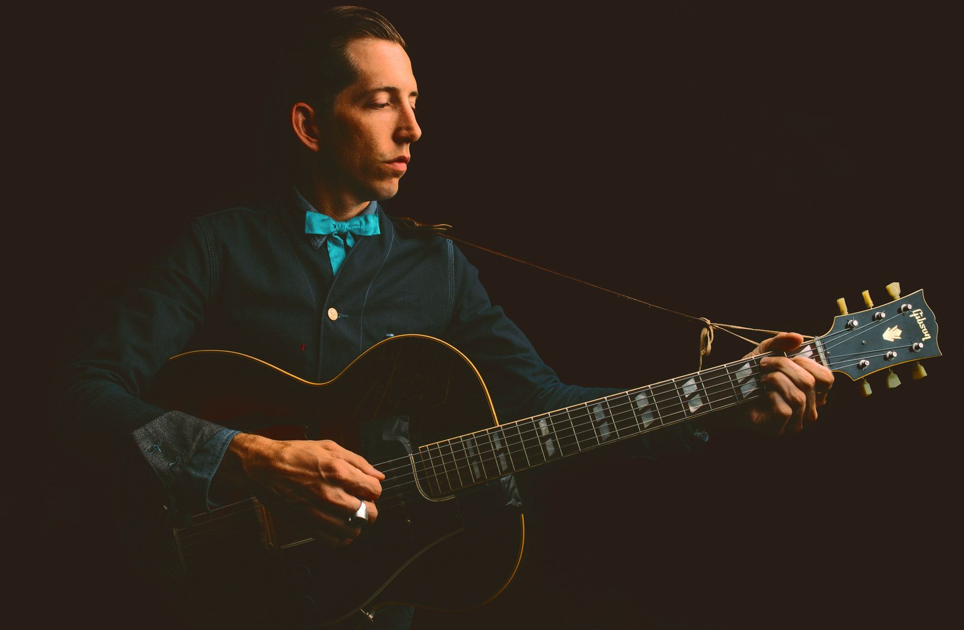 Pokey LaFarge by Asheville music photographer Sandlin Gaither at the Grey Eagle Music Hall
