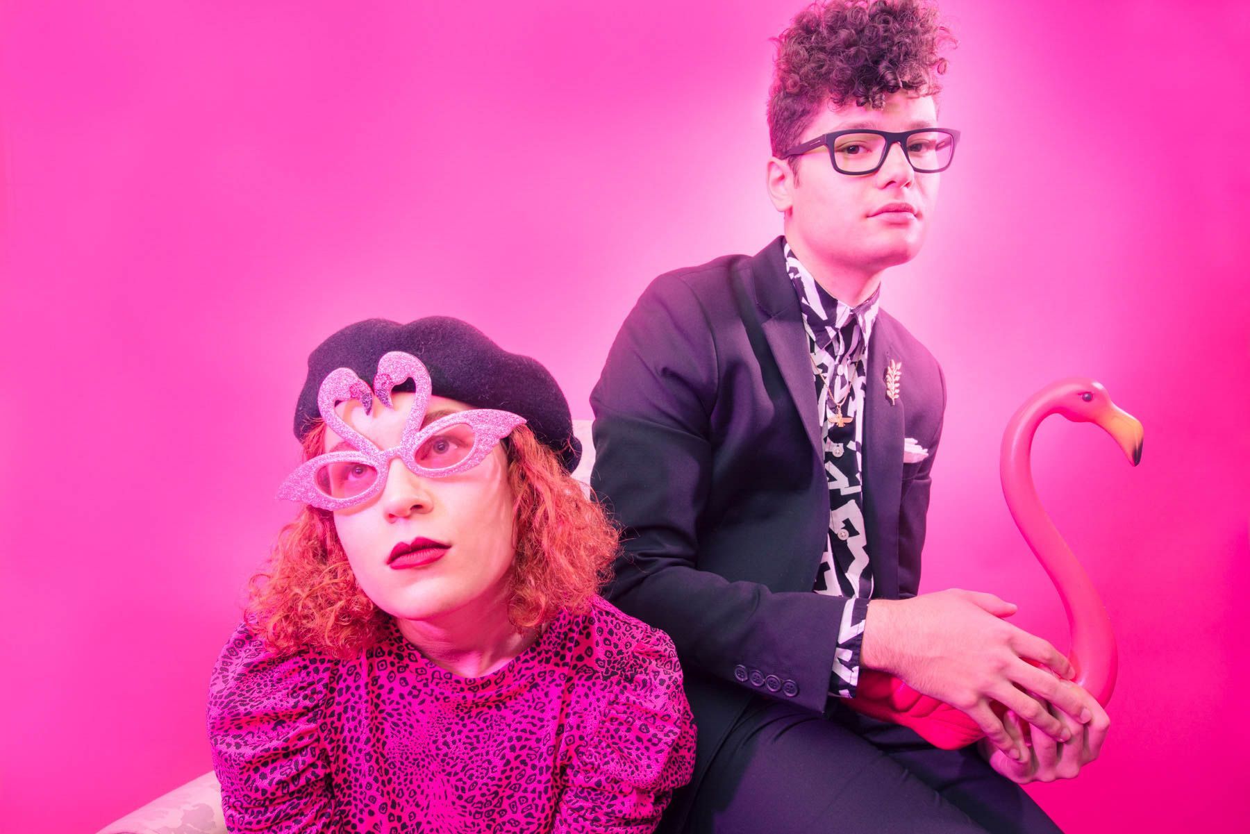 Posh Hammer band photo in Asheville music photo studio by portrait photographer Sandlin Gaither 
