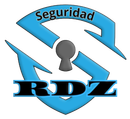 Logotipo azul con la palabra 