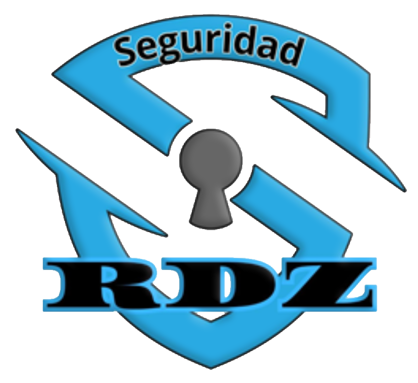 Logotipo azul con la palabra 