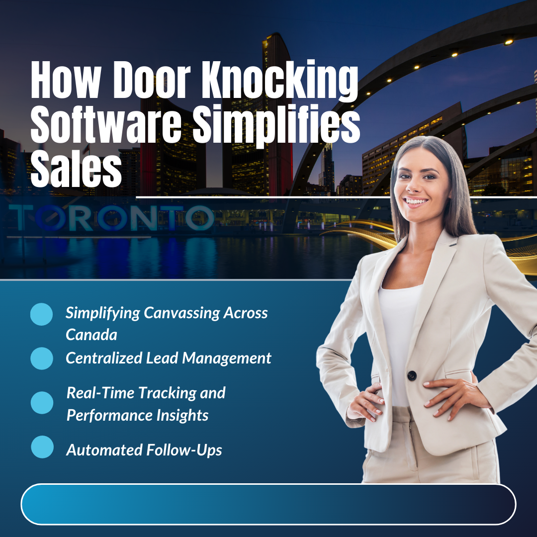 How Door Knocking Software Transforms Sales in Canada