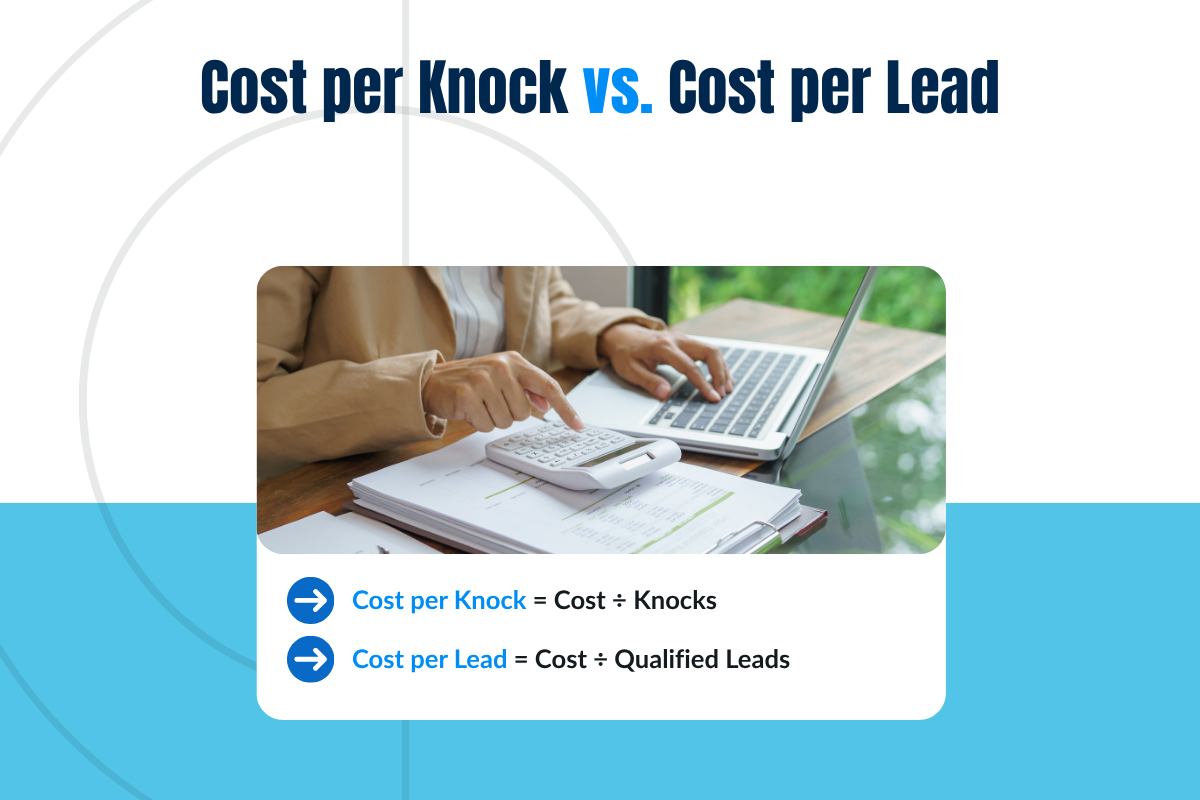How to Calculate Cost per Knock and Cost per Lead?