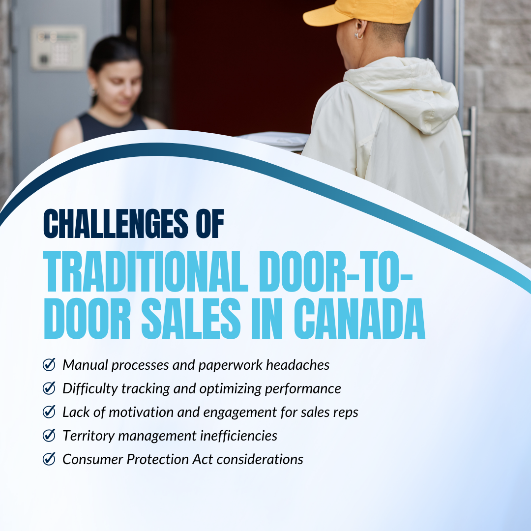 Challenges of Traditional Door-to-Door Sales in Canada