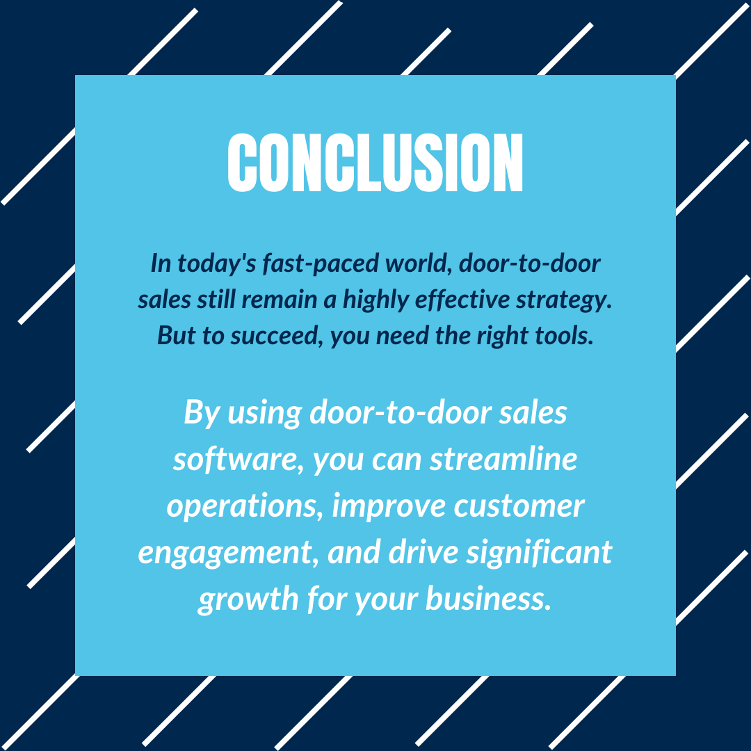 In today's fast-paced world, door-to-door sales still remain a highly effective strategy. But to succeed, you need the right tools.