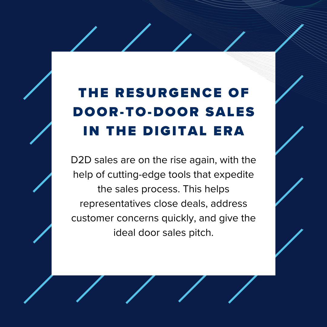 The Resurgence of Door-to-Door Sales in the Digital Era