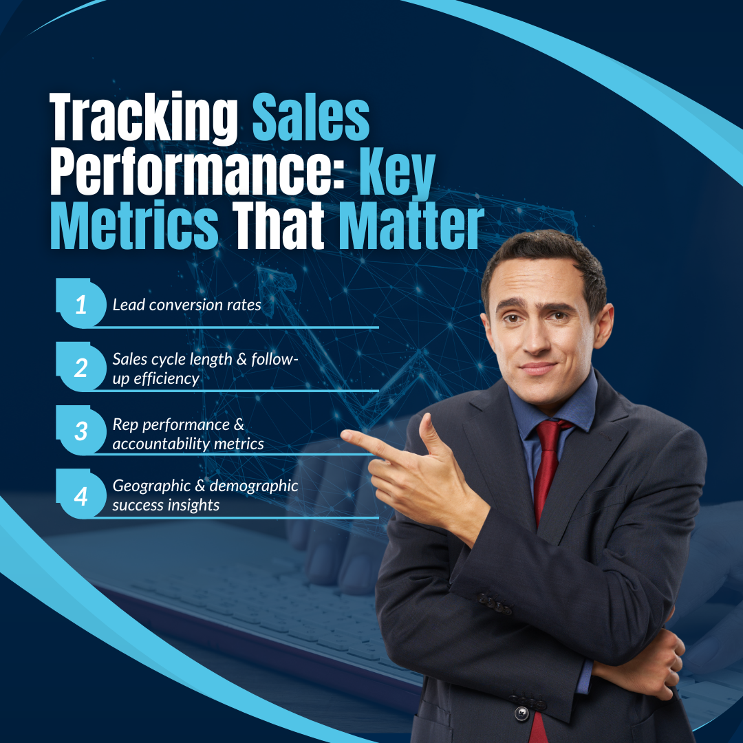 Man pointing at a graphic with text, 