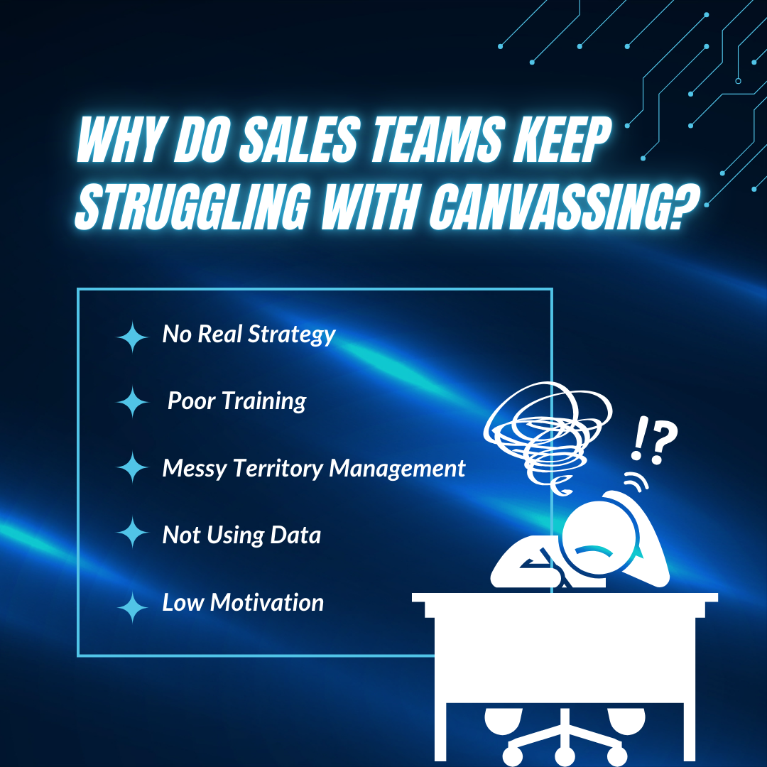 Why Do Sales Teams Keep Struggling with Canvassing?