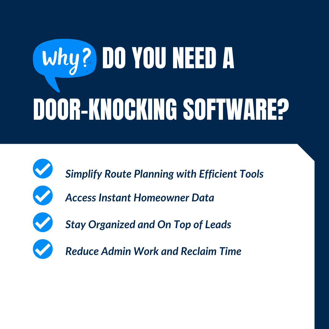Why Do You Need a Door-Knocking Software?
