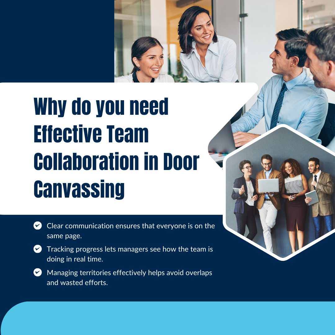 Why do you need Effective Team Collaboration in Door Canvassing?