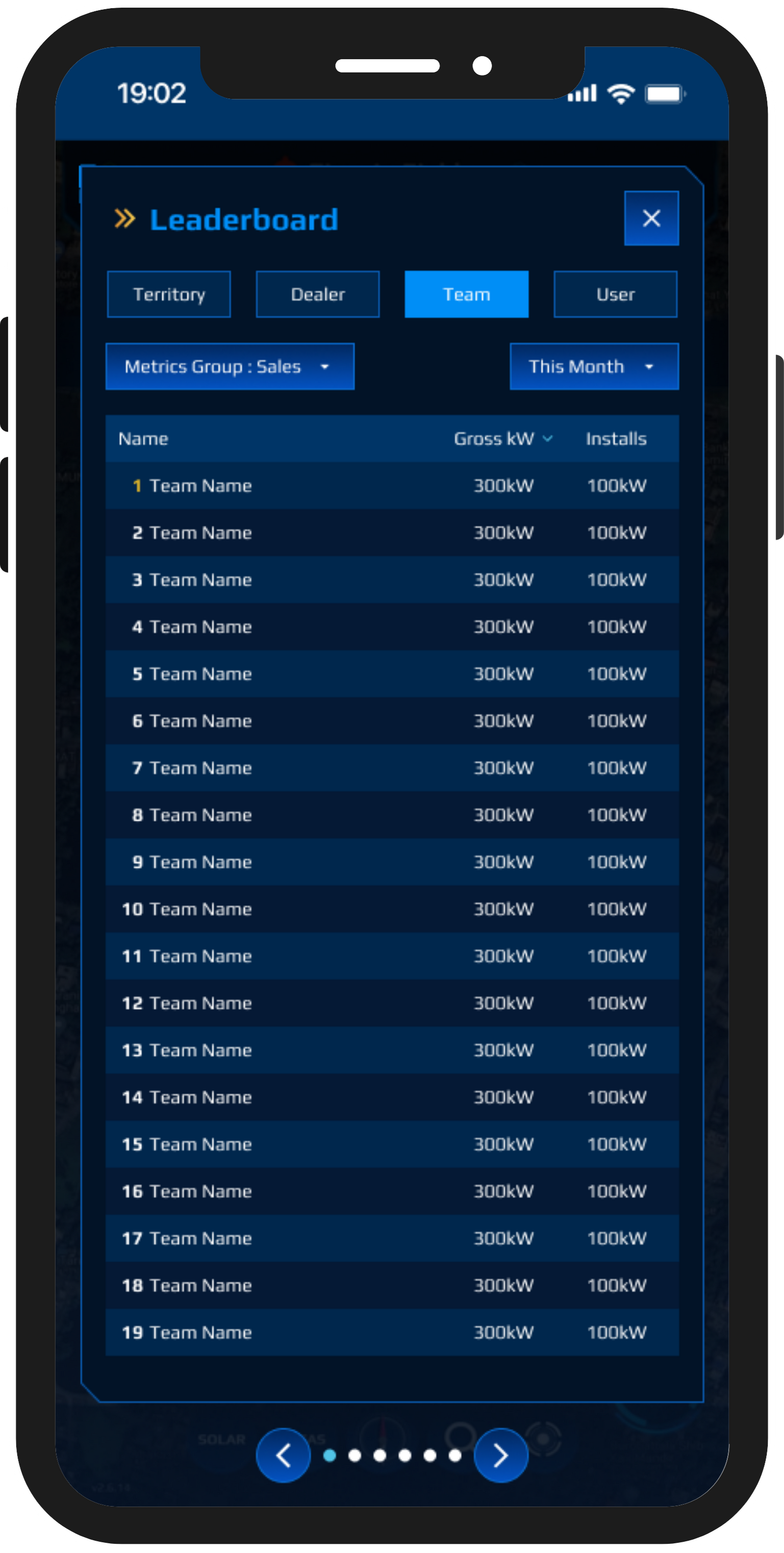 Door-to-door sales software
