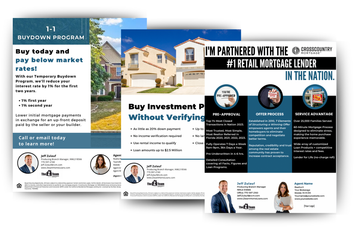 The Z Team Marketing Flyers