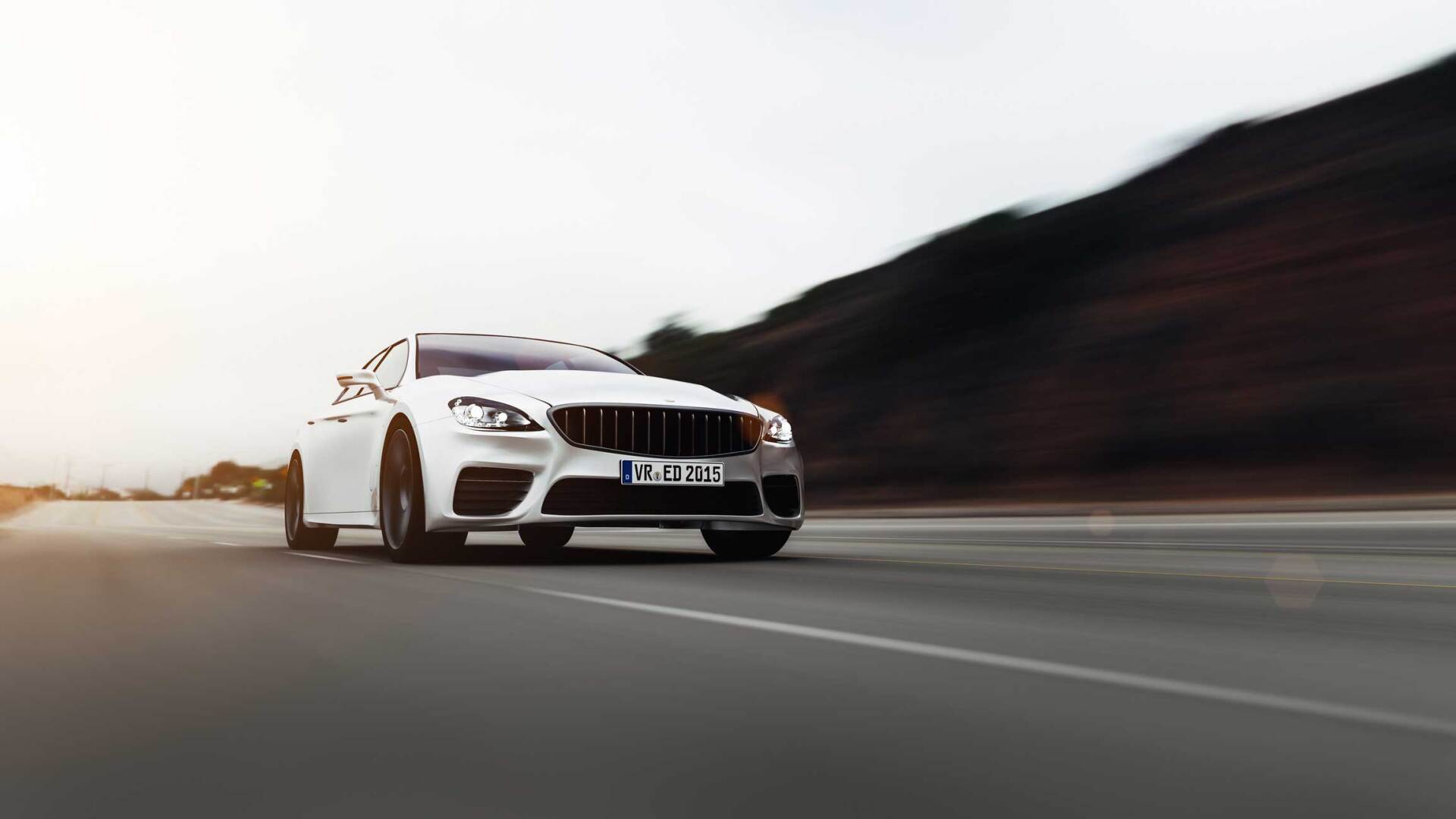White Car
