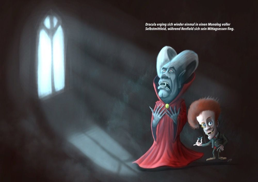 Einzelbild Dracula - Digital erstellt