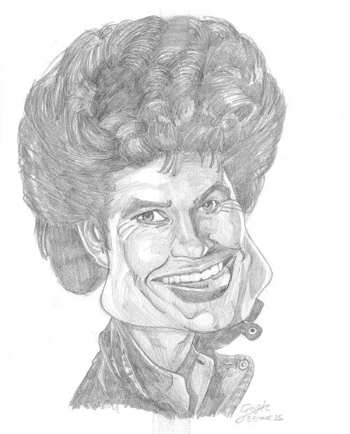 Karikatur Bleistift