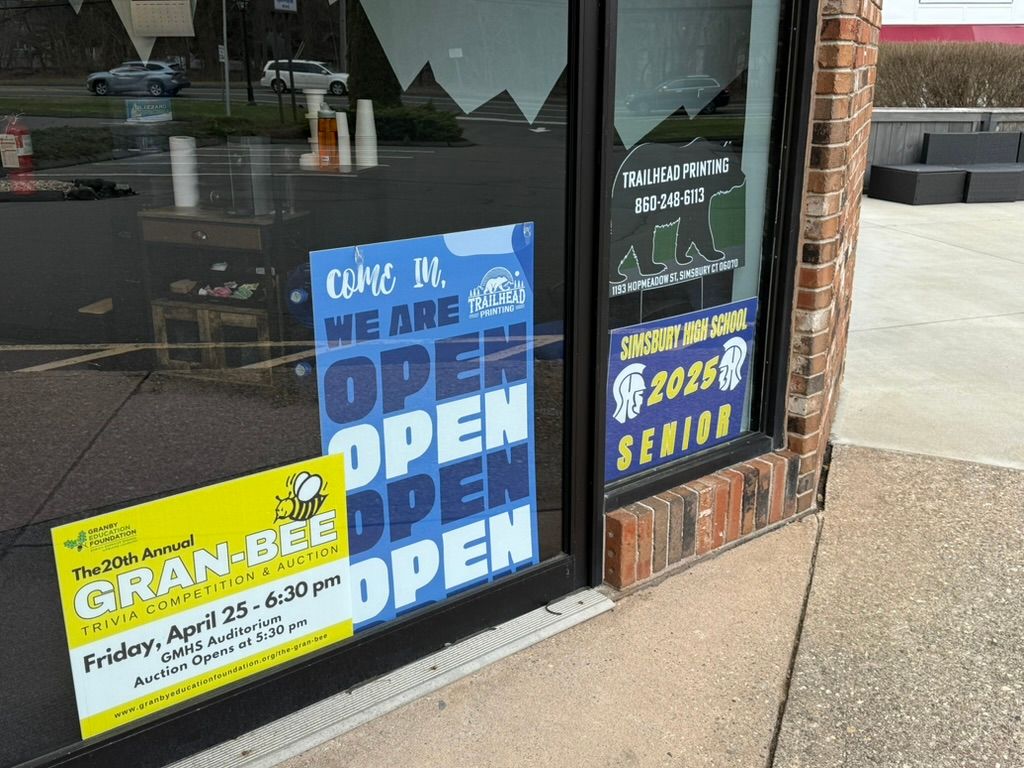 Window display with
