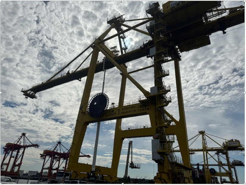 A Large Yellow Crane Is Being Used To Lift A Large Object — JMG Maintenance & Fabrication In Muswellbrook NSW
