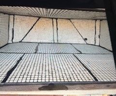 A Picture Of A Cricket Net In A Garage — JMG Maintenance & Fabrication In Muswellbrook NSW