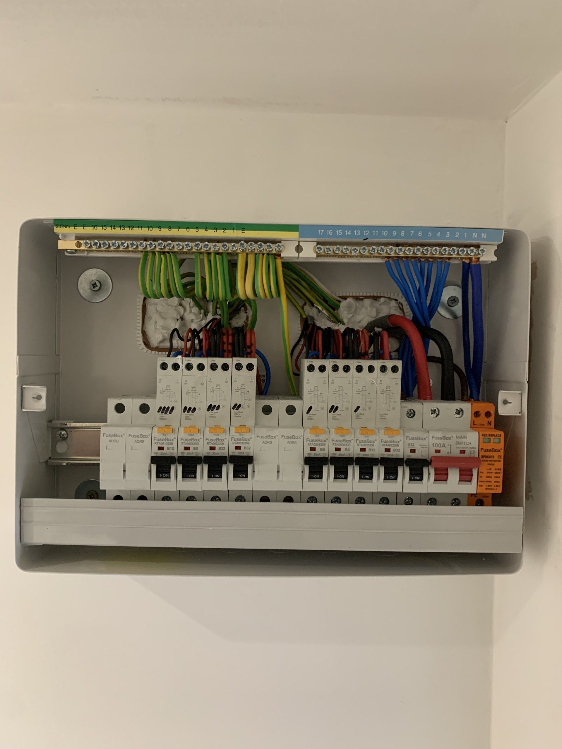 fuse box upgrades  carried out in newton le willows, Warrington, St Helens  and surrounding areas