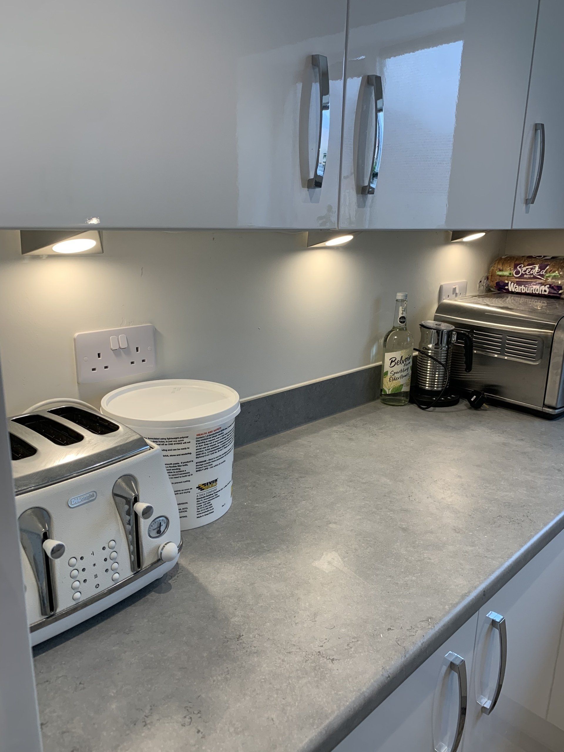Electrician near me installing Kitchen under unit  lights  lights by Electrician4you in newton le willows