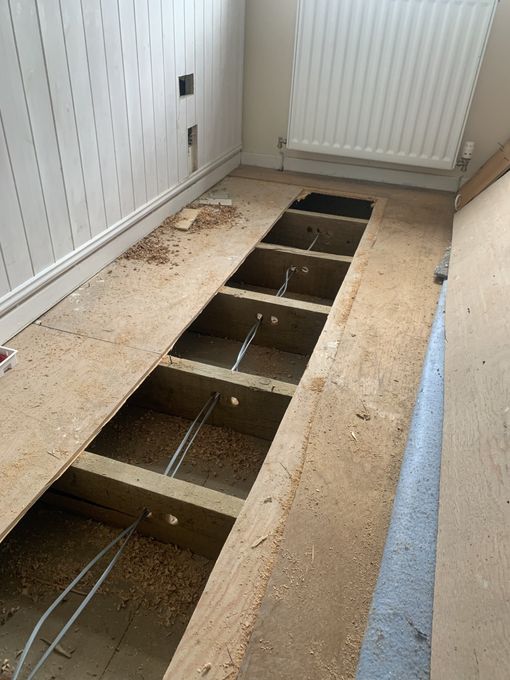 electricians carrying out full house rewires around the north west areas. house rewires.
