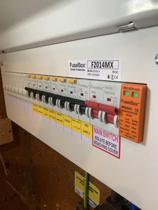 fuse box upgrades carried out in newton le willows, Warrington and surrounding areas