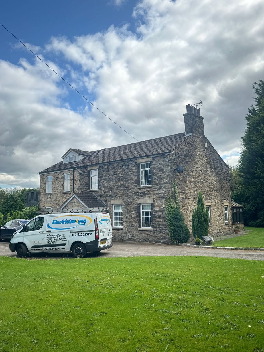 local electricians from newton le willows and surrounding areas carrying out full house rewires. 