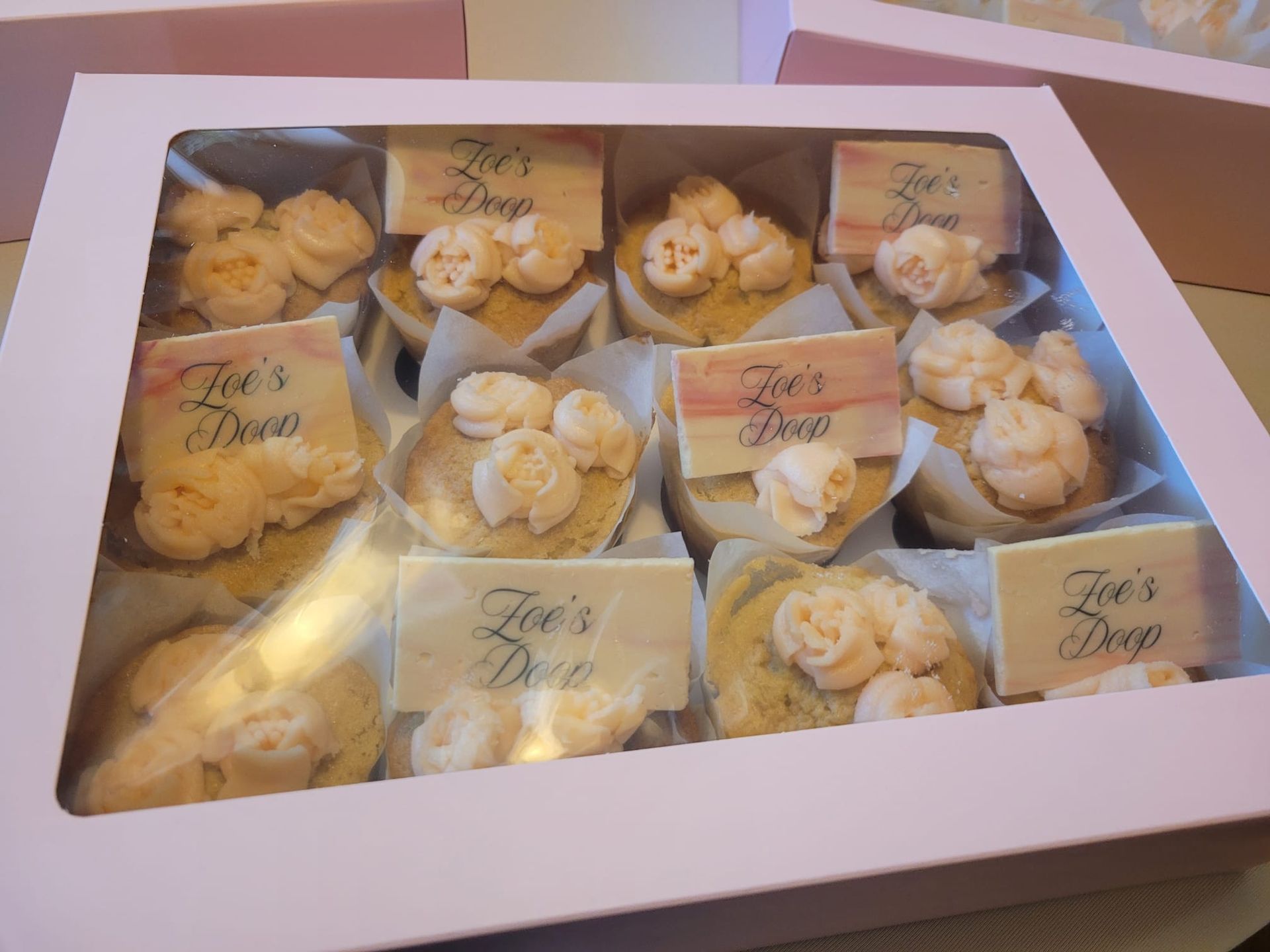 cupcake met vlinder
