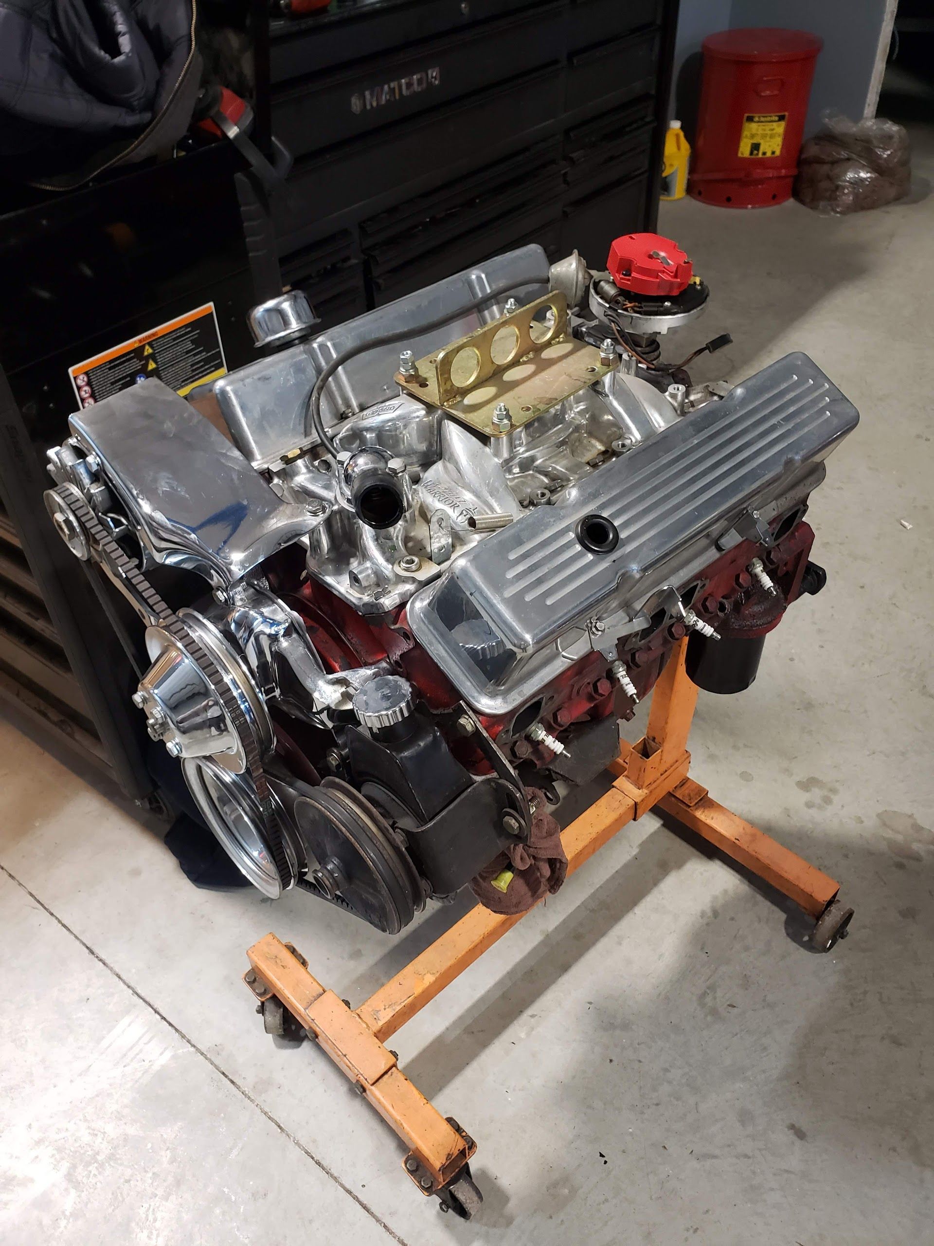Engine On Stand For Auto Repair | Wolfies Tire & Auto