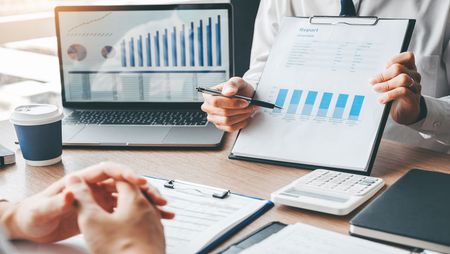 Business team meeting Strategy Planning