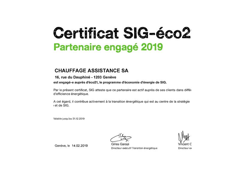 Chauffage Assistance SA