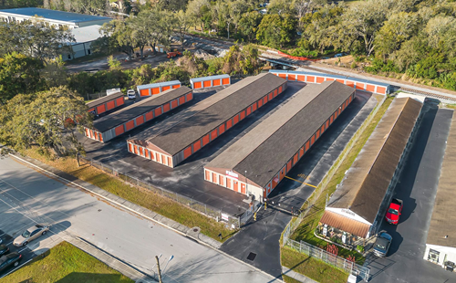 TrueSafe Storage units in Kissimmee, Florida.