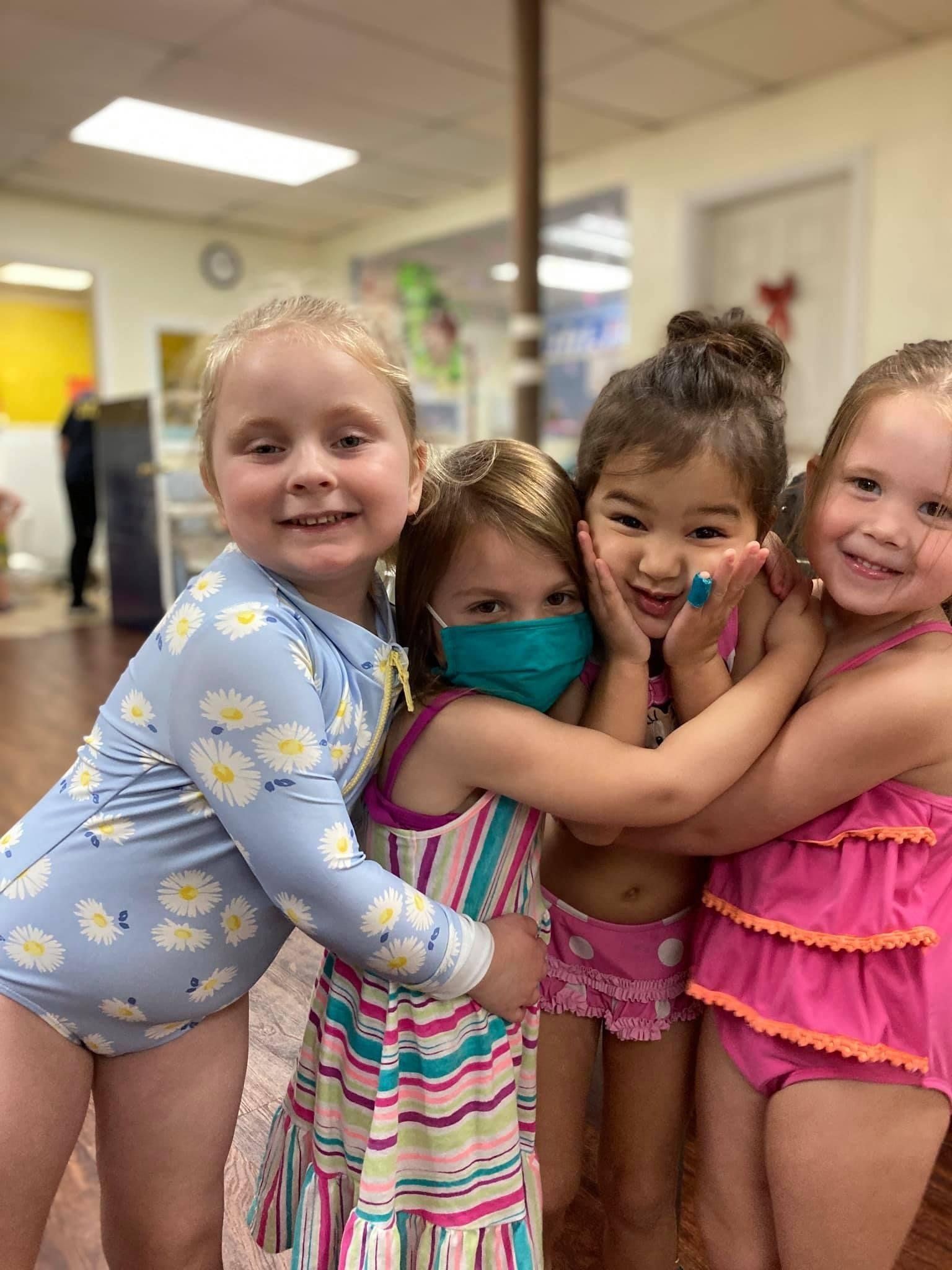 small kids during play time