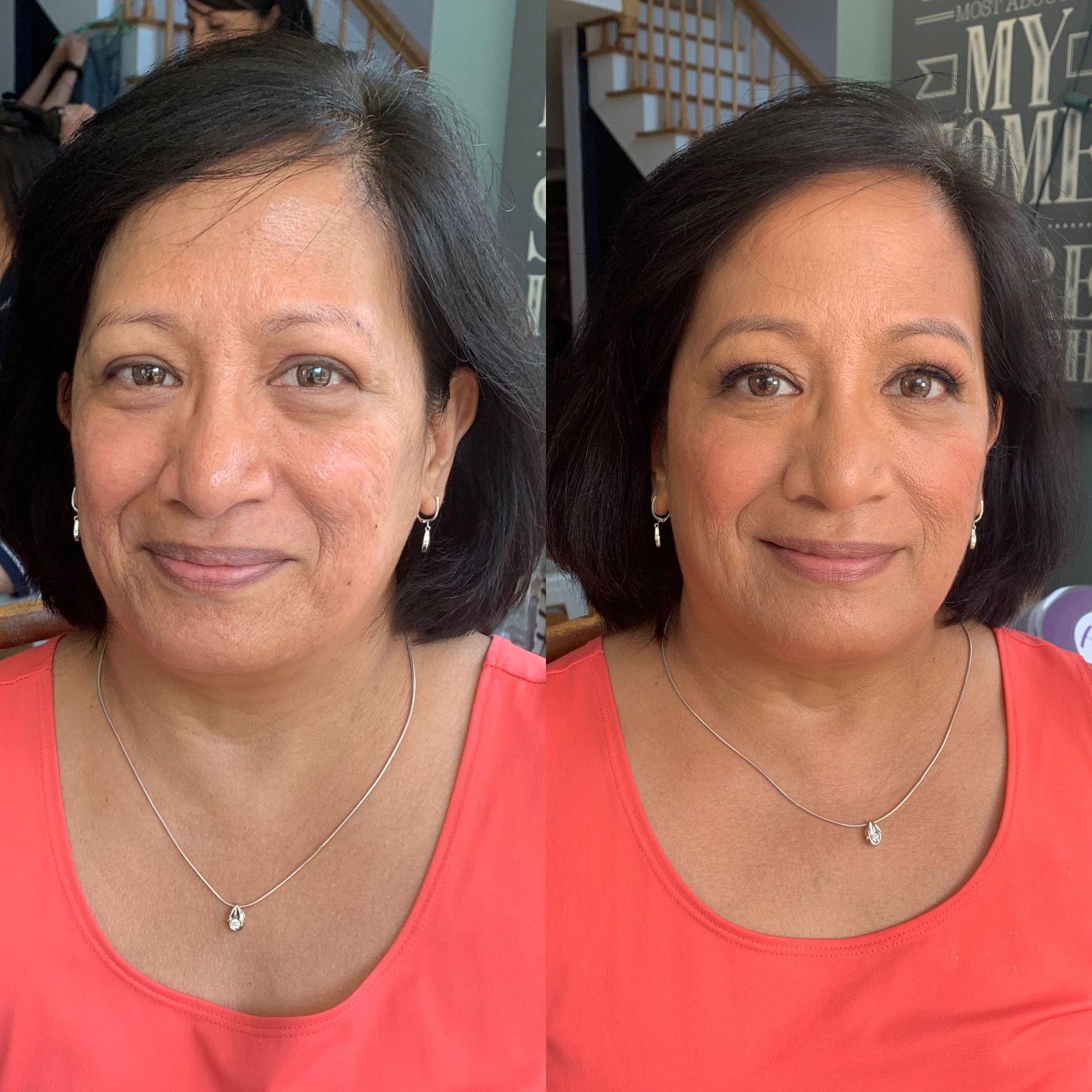 Woman's Makeup Example