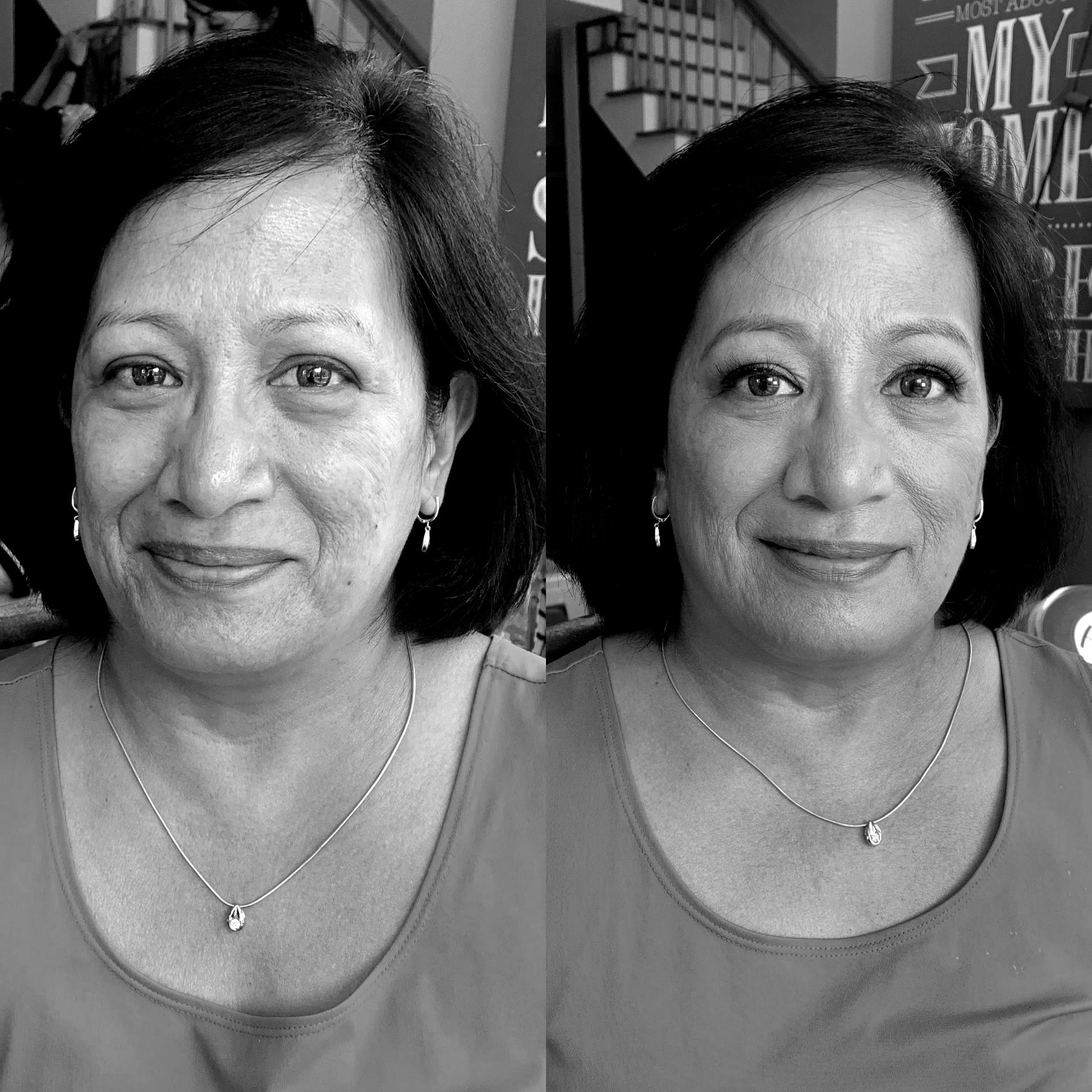Woman's Makeup Example