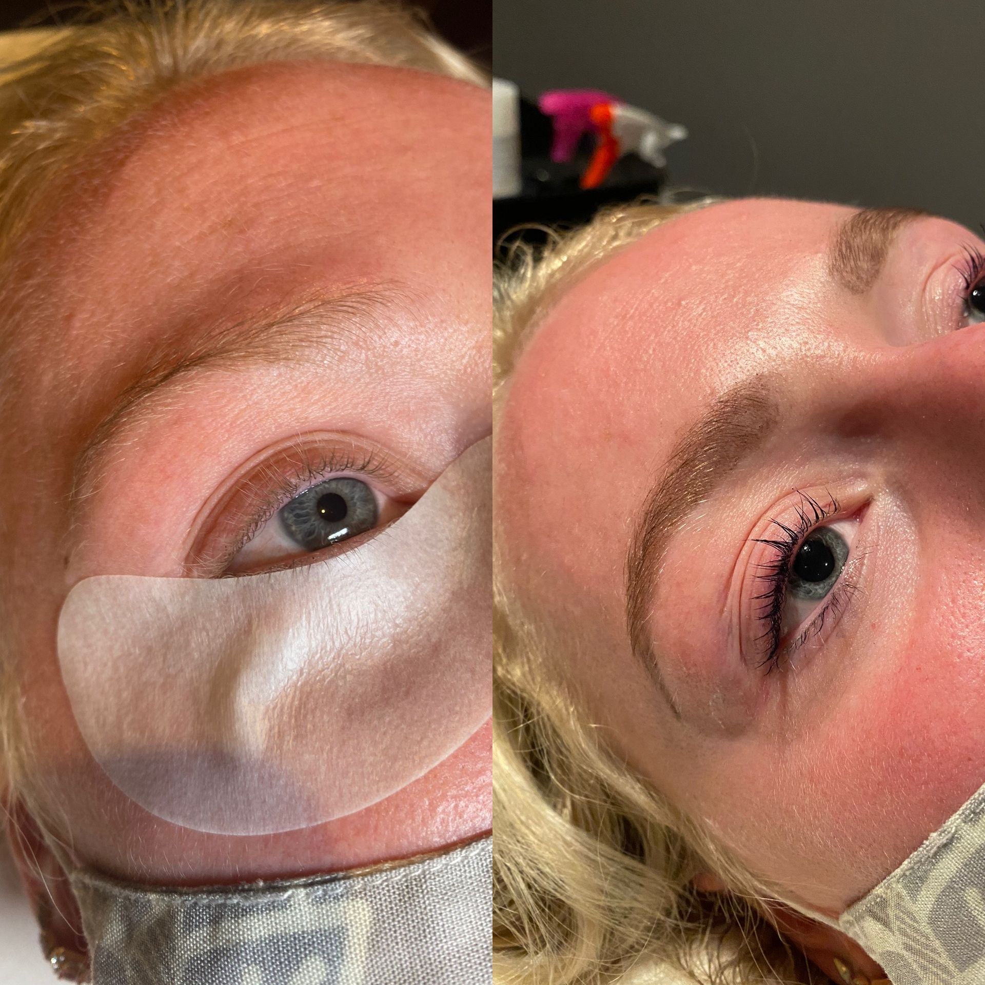 Lash Tint and Lift Example
