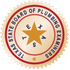 Texas State Board of Plumbing Examiners seal with a gold star and red ring