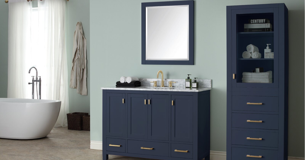 Small bathroom cabinet