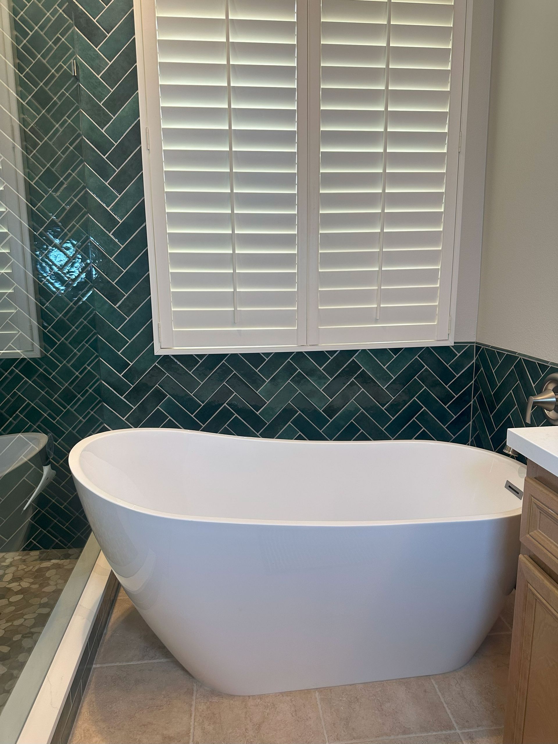 standalone tub for bathroom remodel