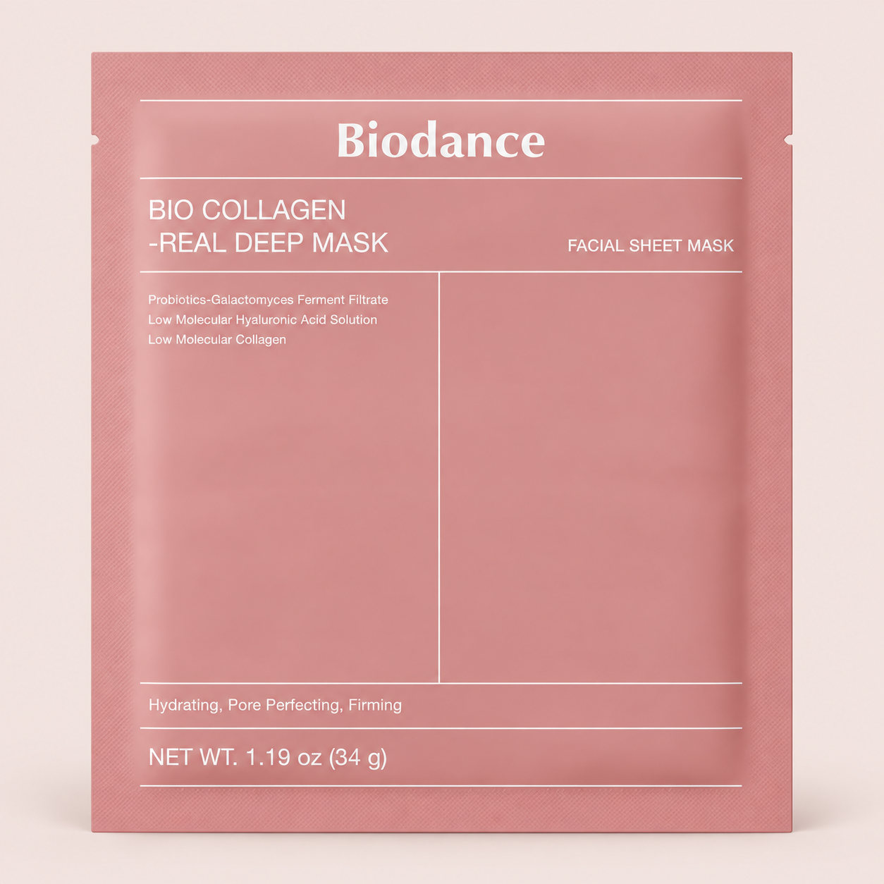 Biodance – Bio Collagen-Real Deep Mask (1 masque de 34 g)